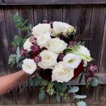 romantic shades bridal bouquet