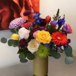 Medium Mother's Day Bouquet in the Dijon vase $149.95