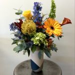 Blue Colorway vase bouquet