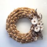 Custom natural thistle wreath. 24' $139.95