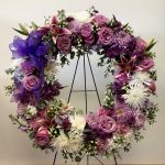 Shades of Lavender wreath