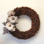 Custom Pod natural wreath. 16" $99.95