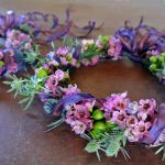 flowergirl hair wreaths