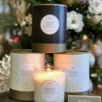 KOBO Holiday Candles $48.95  All soy, 80hrs of dreamy burn time.