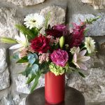 Go Red bouquet